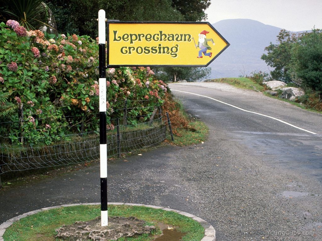 Leprechaun Crossing , County Kerry, Ireland
